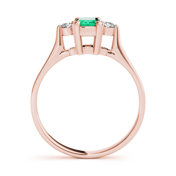 Emerald Gemstone Fashion Ring · 0.10 ct tw