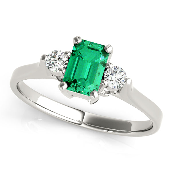 Emerald Gemstone Fashion Ring · 0.20 ct tw