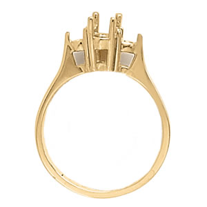 Oval Gemstone Fashion Ring · 0.18 ct tw