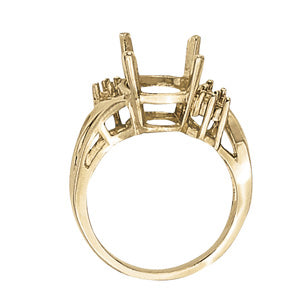 Oval Gemstone Fashion Ring · 0.18 ct tw