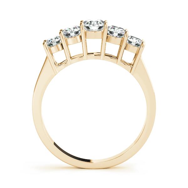Round Prong Set Diamond Wedding Band · 0.98 ct tw