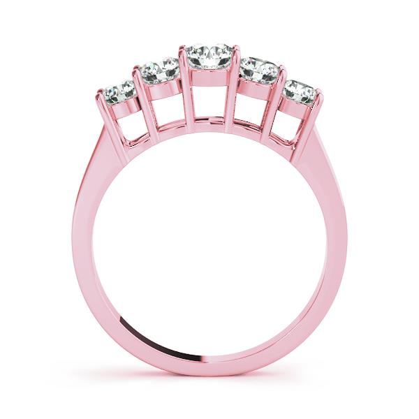 Round Prong Set Diamond Wedding Band · 0.98 ct tw