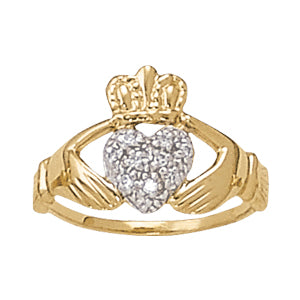 Diamond Religious Fashion Ring · 0.09 ct tw