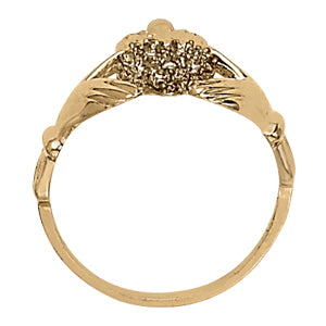 Diamond Religious Fashion Ring · 0.09 ct tw