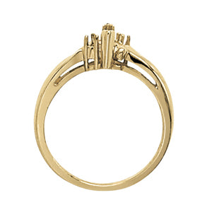 Marquise Gemstone Fashion Ring · 0.02 ct tw