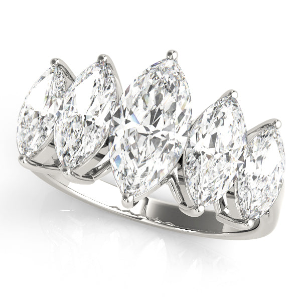 Marquise Fancy Shape Diamond Wedding Band · 2.80 ct tw