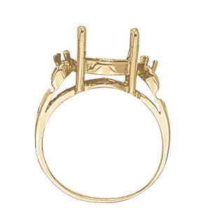 Oval Gemstone Fashion Ring · 0.10 ct tw