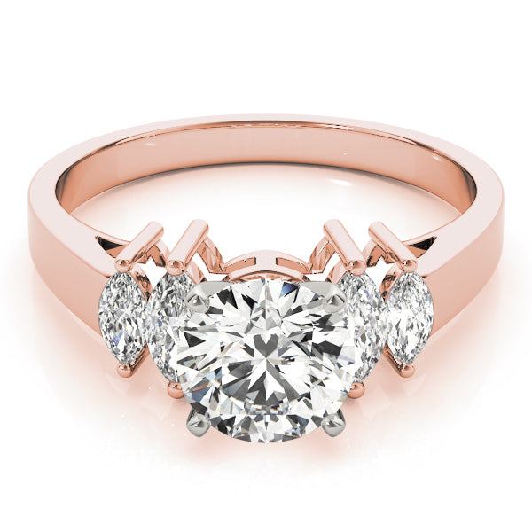 Marquise Fancy Shape Diamond Engagement Ring · 0.44 ct tw