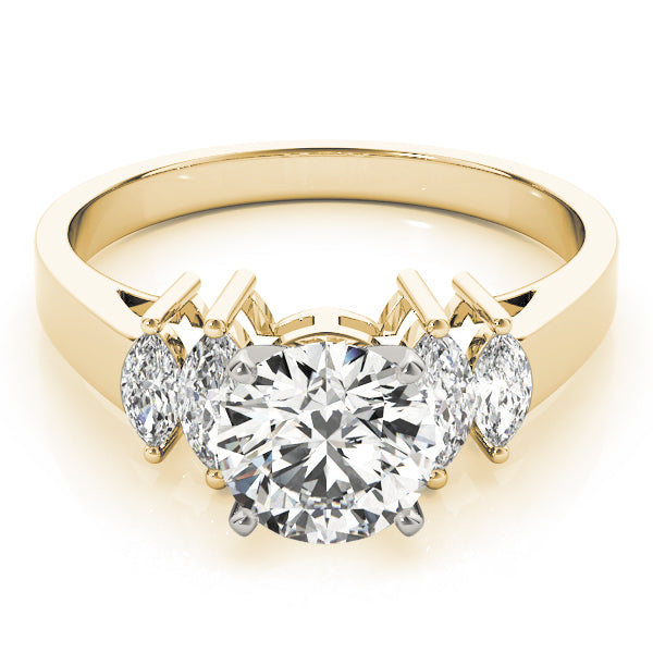 Marquise Fancy Shape Diamond Engagement Ring · 0.44 ct tw