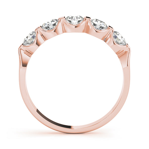 Bar Set Diamond Wedding Band · 0.50 ct tw