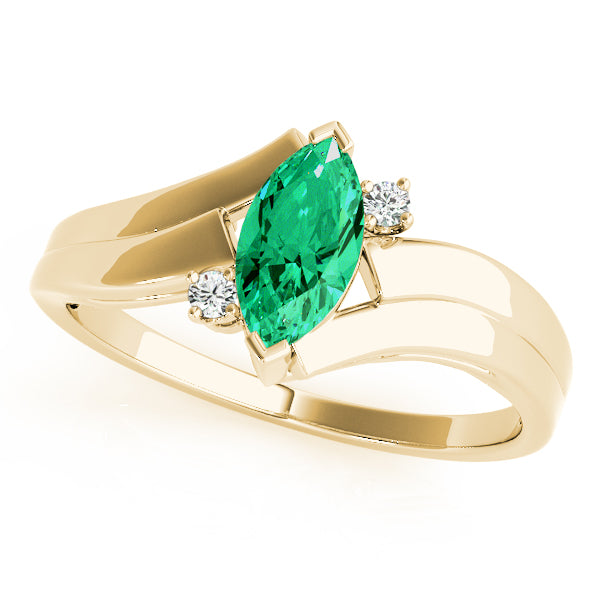 Marquise Gemstone Fashion Ring · 0.03 ct tw