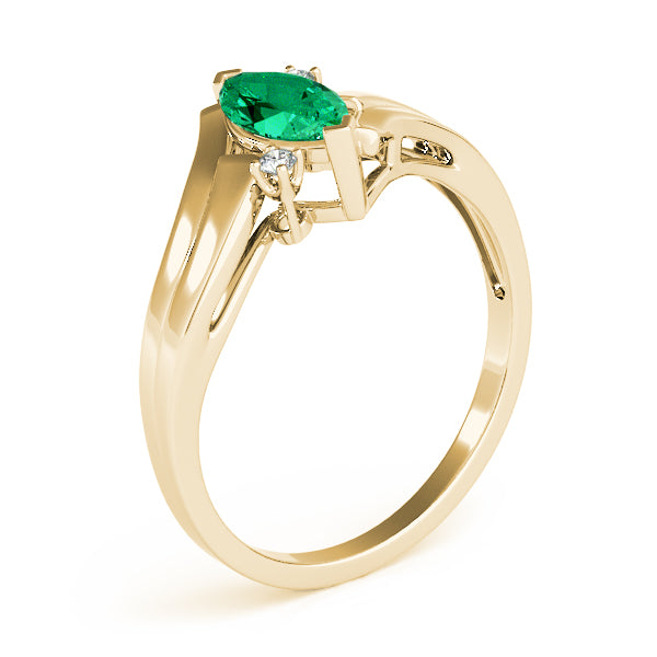 Marquise Gemstone Fashion Ring · 0.03 ct tw