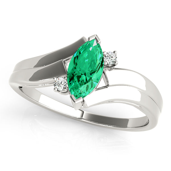 Marquise Gemstone Fashion Ring · 0.03 ct tw