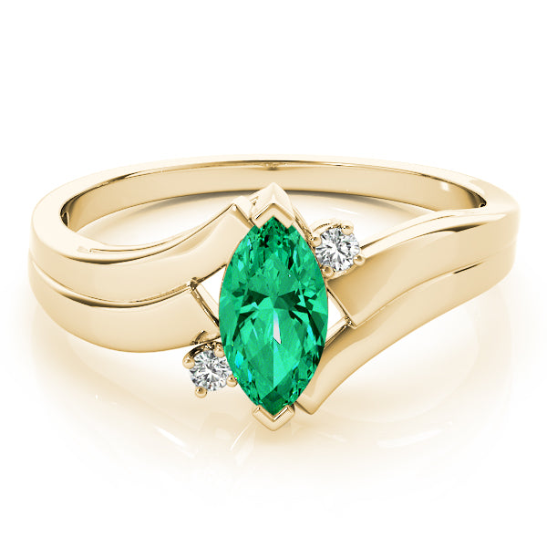Marquise Gemstone Fashion Ring · 0.02 ct tw