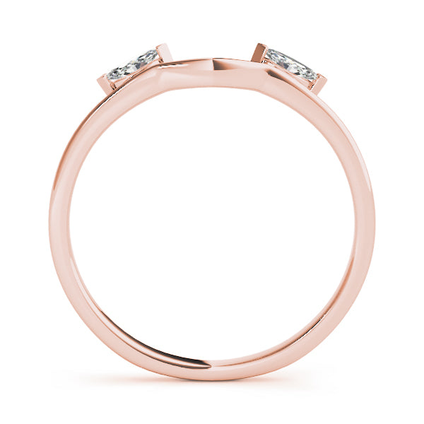 Wraps & Inserts Diamond Wedding Band · 0.14 ct tw
