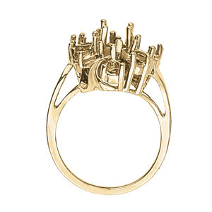 Oval Gemstone Fashion Ring