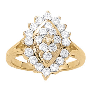 Diamond Cluster Fashion Ring · 1.00 ct tw