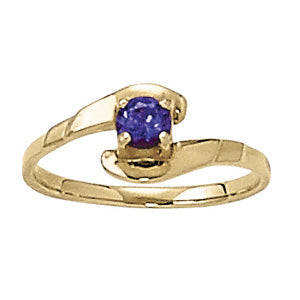 Round Gemstone Fashion Ring