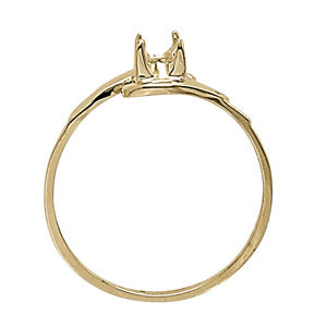 Round Gemstone Fashion Ring