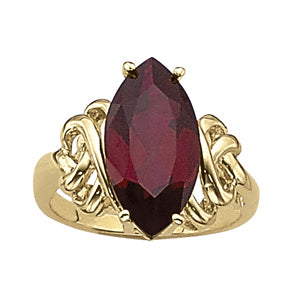 Marquise Gemstone Fashion Ring
