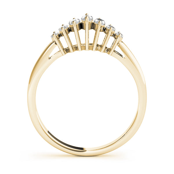 Marquise Fancy Shape Diamond Wedding Band · 0.29 ct tw