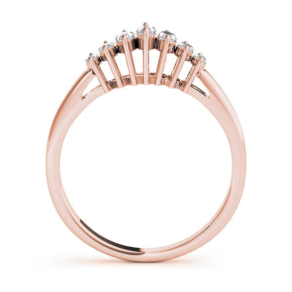 Marquise Fancy Shape Diamond Wedding Band · 0.29 ct tw