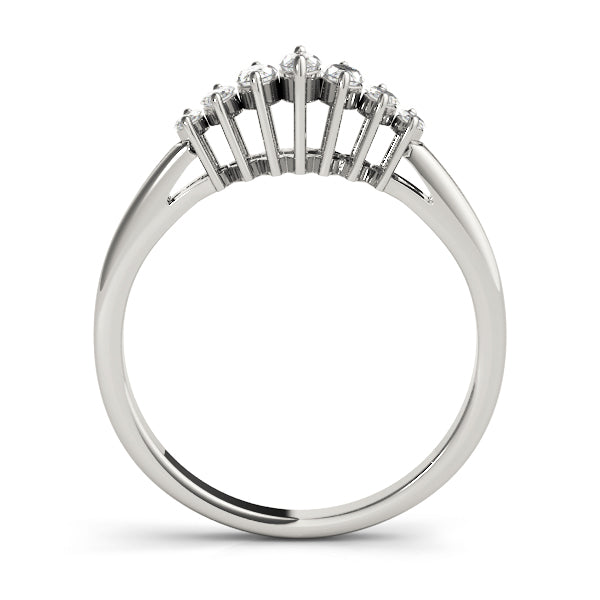 Marquise Fancy Shape Diamond Wedding Band · 0.29 ct tw