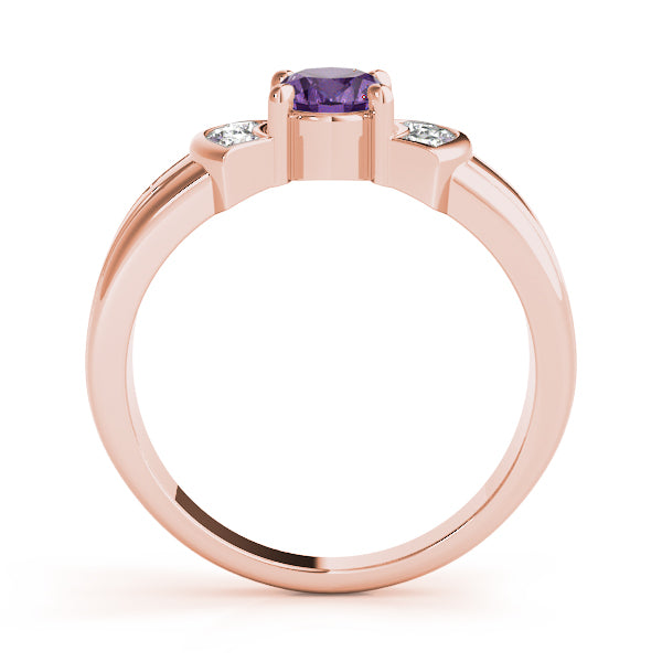 Oval Gemstone Fashion Ring · 0.18 ct tw