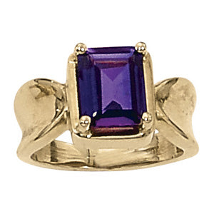 Emerald Gemstone Fashion Ring