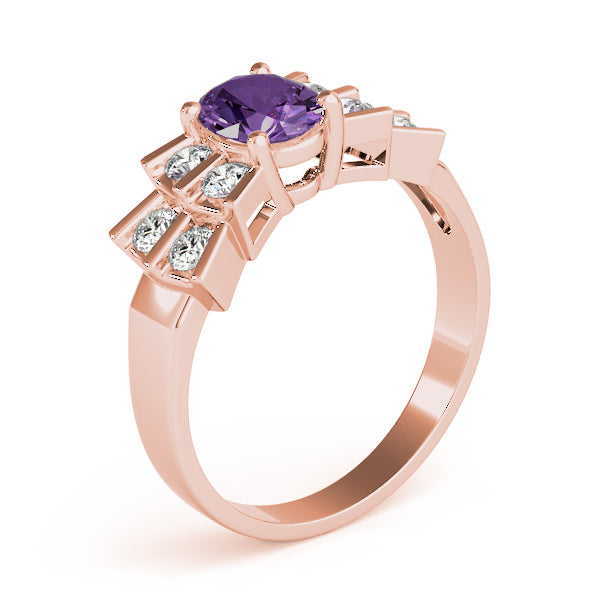 Oval Gemstone Fashion Ring · 0.40 ct tw