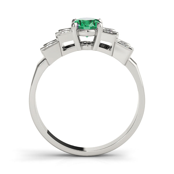 Oval Gemstone Fashion Ring · 0.40 ct tw