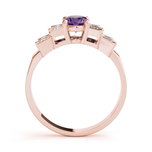 Oval Gemstone Fashion Ring · 0.40 ct tw