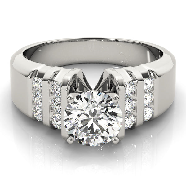 Multi-Row Diamond Engagement Ring · 0.27 ct tw