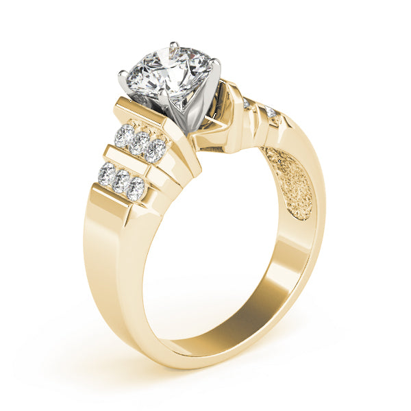 Multi-Row Diamond Engagement Ring · 0.27 ct tw
