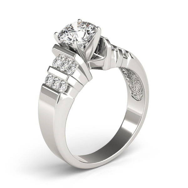 Multi-Row Diamond Engagement Ring · 0.27 ct tw