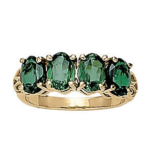 Oval Gemstone Fashion Ring