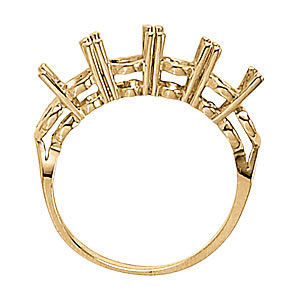 Oval Gemstone Fashion Ring