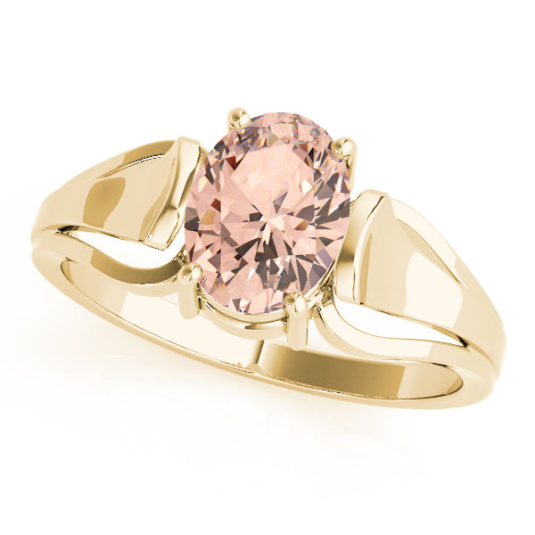 Oval Gemstone Fashion Ring