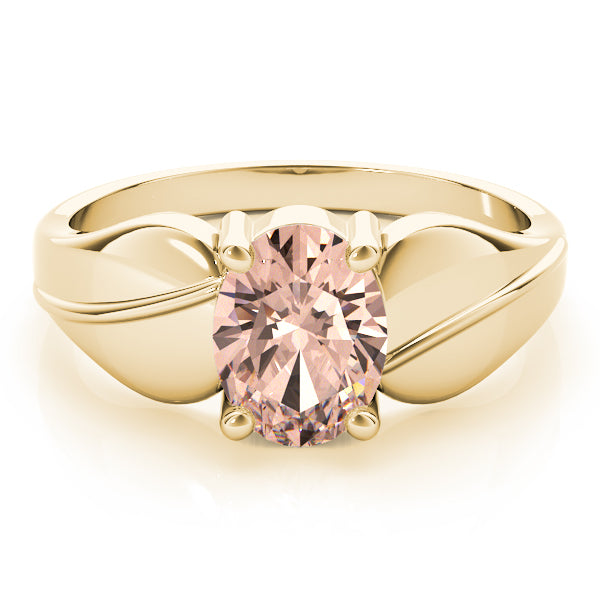 Oval Gemstone Fashion Ring