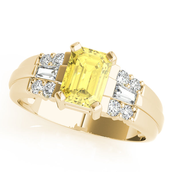 Emerald Gemstone Fashion Ring · 0.34 ct tw