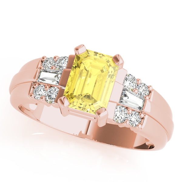 Emerald Gemstone Fashion Ring · 0.26 ct tw