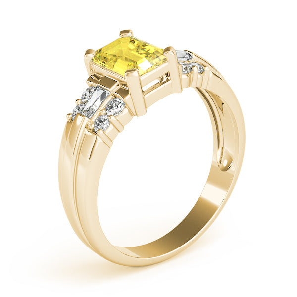 Emerald Gemstone Fashion Ring · 0.26 ct tw