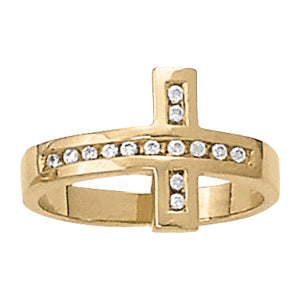 Diamond Religious Fashion Ring · 0.21 ct tw