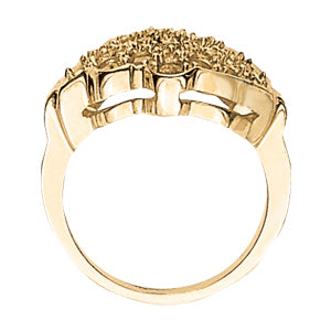 Diamond Cluster Fashion Ring · 1.13 ct tw