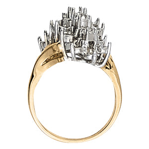 Diamond Cluster Fashion Ring · 1.32 ct tw