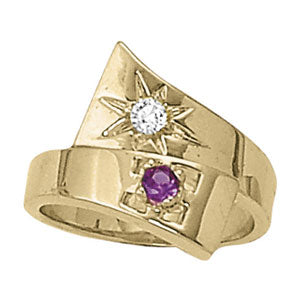Mothers Gemstone Fashion Ring