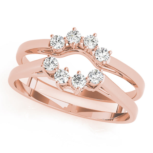 Wraps & Inserts Diamond Wedding Band · 0.16 ct tw