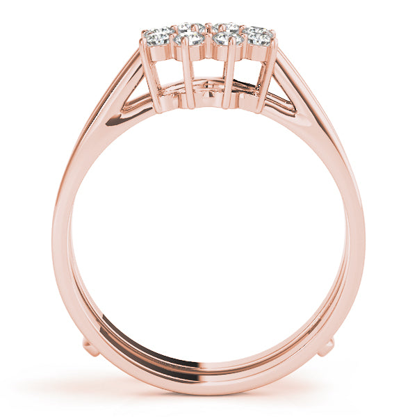 Wraps & Inserts Diamond Wedding Band · 0.16 ct tw