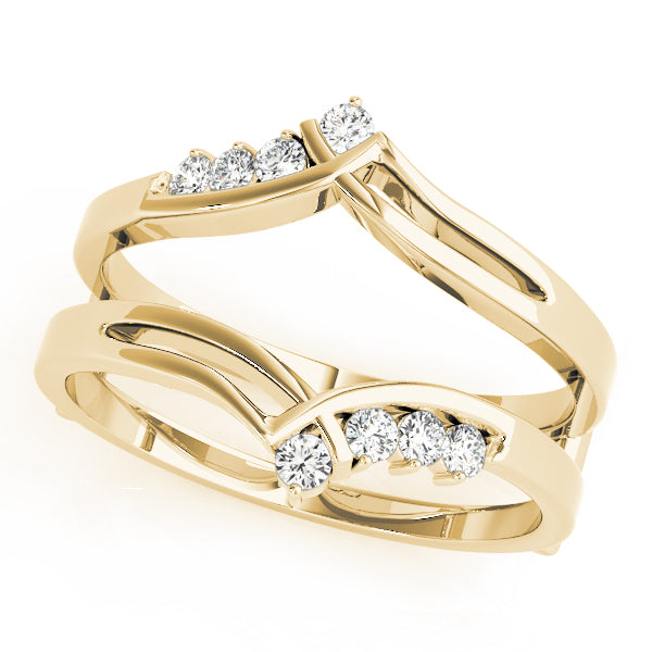 Wraps & Inserts Diamond Wedding Band · 0.17 ct tw
