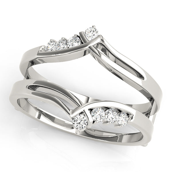 Wraps & Inserts Diamond Wedding Band · 0.17 ct tw